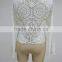 new ladies embroidered summer beach cover lace fashion top