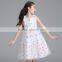 Hot sells kids fancy flower dress baby girl summer dress#LM8803