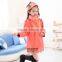 Autumn And Winter Girls in Children in the Long Fur Coat Imitation Suede Windbreaker Jacket