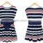 Latest Elegant Casual Cotton Striped stylish African Dresses