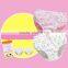 95% cotton 5% spandex underwear OEM logo infant underwear