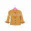 201 new style bangladesh clothing baby girls fall clothes cotton jacket with lace ruffle top and ruffle pants 3 pcs outfits