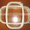Cross-stitch embroidery hoop, adjustable, white plastic, 27*40cm diameter, quality excellent, the price is reasonable