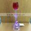 Crystal Flower With Led Light Base for Wedding Souvenir or Gift