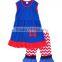 Girls Holiday Dresses Woolen Boutique Girls Clothing For 4th Of July