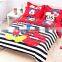 Wholesale Mickey Mouse bedding set for kids Mickey Minnie bedding set of 3pcs for single beds