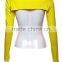 yellow muslim shawl subcoat/lirg women long sleeve sun block muslim shawl t shirt tee/ stretchy muslim bodysuit