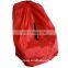 Red Nylon Foldable Drawstring Baby Car Seat Cover