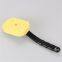Plastic wheel car wash brush with TPR handle car clean tire brush