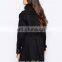 Wide collar Trench Coat with D-ring waist belt and cuffs