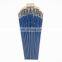 Blue long wooden handle bristle brush, bright, #1~#12