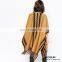 Lightweight Patterned Knit 100% Acrylic Poncho For Ladies