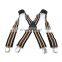 2017 Fashion printed suspenders 5 cm work suspenders