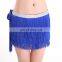 Bestdance Latin Belly Dance Hip Scarf Belt Salsa Dance Tassel Hip Scarf Belt Ballroom Hip Scarf Belt OEM