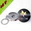 2017 newly style custom beer can opener / metal wine bottle opener keychain