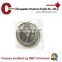 Custom Royal Malta Yacht Club 3D style laser logo antique silver coin