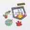 Hot sale custom flock cartoon heat transfer