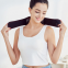 Factory Provided OEM ODM Magnet Pain Relief Neck wrap Black Self Heating Pad for Shoulder and Neck