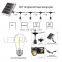 Festoon Lighting Waterproof IP65 Solar Powered LED String Lights with 3V Solar Panel for Outdoor Use
