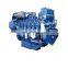 Small diesel engine driven air compressor for boat