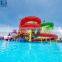 Aqua Town Park Castel For Swimming Pool Customized Bounce House Water Slide