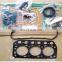 2 sets K3E overhauling gasket kit with cylinder head gasket full complete type