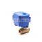 Promotional Control Valve Motorized actuator 12v dc motor 3 way ball valve