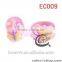 Wholesale lead free fancy acrylic glass beads for bracelet EC007 (Chrismas Gift)