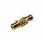 2020 New arrival gold plated RCA female to female connector jack to jack adapter