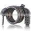 Bike Cable Lock 5 Digit Code Combination Bicycle Anti Theft Spiral Lock Bicycle Cable Lock For Bicycle Outdoors