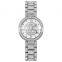 Skmei 1739 Diamond Women Quartz Watches Stainless Steel Strap Waterproof Wristwatch