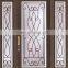 China's cheap steel iron grille double door European door design