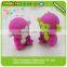 Hotsale School Suppliers Monkey Shape 3d Lovely Eraser