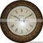 metal material shiny mosaic funky clock