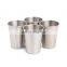 Stainless Steel Cups Shatterproof Pint Drinking Cups Metal Drinking Glasses for Kids and Adults