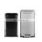 households recycling  waste bin trash can modern stainless steel rubbish bin for sale  pedal bin