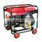 380v three-phase electric 6kw outdoor mobile portable manufacture small portable air-cooled diesel generator