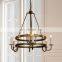 Clear bar clothing shop barbershop restaurant retro industrial style chandelier