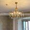 Stainless Steel and K9 Crystal for Living Room Bedroom Restaurant Dining Room 500mm Chandelier