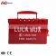 OEM High Security Portable Safety Metal Group Lockout Box For Padlocks