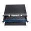 1U 19'' Sliding Type Rackmount full load Fiber Optic 24 Port Chassis ODF with pigtails and adapters