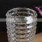 Creative Modern Handmade Home Wedding Decoration Tabletop Flower Clear Mosaic Style Glass Crystal Vase