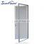 Superhouse aluminum frame single hinged stainless steel screen door security door