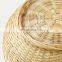 Handmade storage basket round bamboo bowl fruit basket wholesale