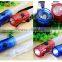 Colorful LED Fluorescence Stick Flashlight Whistle Lamp