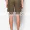 2016 Khaki Bermuda Shorts with Pockets Fashion Pocket Lip Style