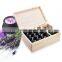 Unfinished Storage Use Wood Packaging Essential Oil Box Small Wooden Boxes Wholesale Supplier's Choice