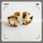 jewelry copper brass alloy white gold earring factory china