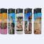 Wholesale cheap plastic material wrap paper electronic cigar lighter