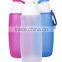 Plastic Foldable Collapsible drinking water bottle